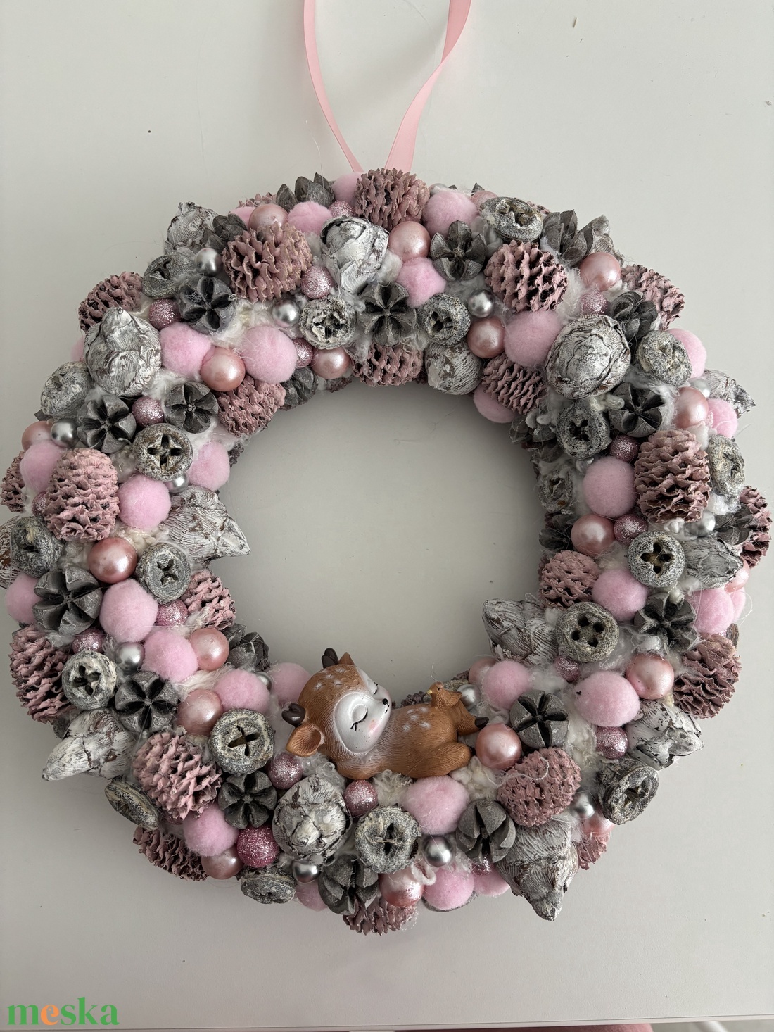 Karácsonyi ajtódísz - karácsony - adventi díszek - adventi ajtódísz - Meska.hu