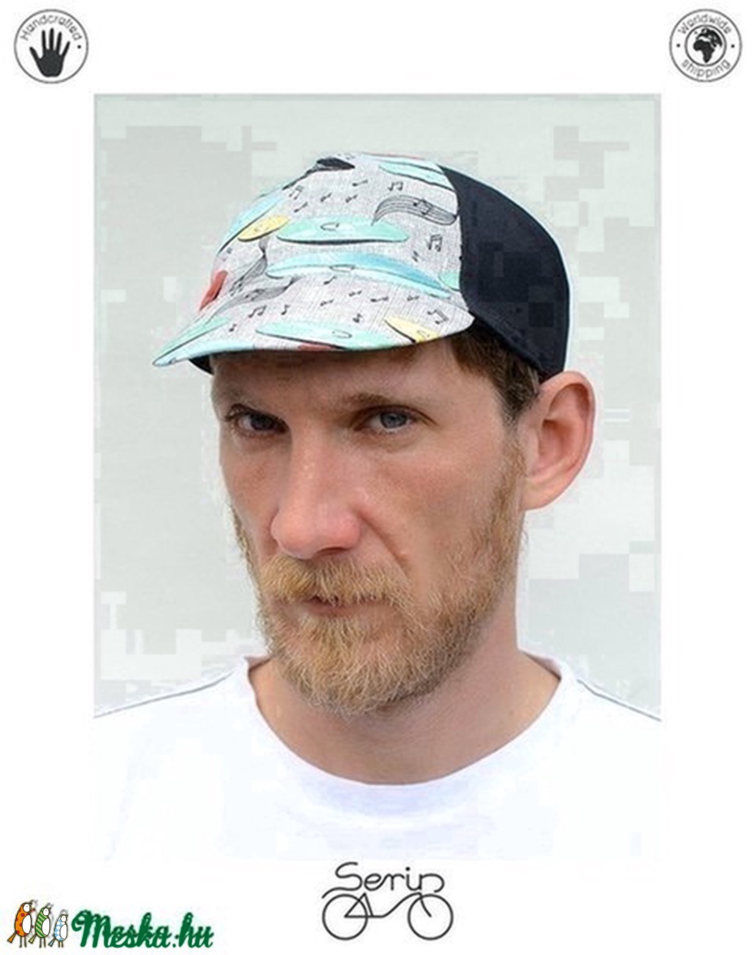 Serin bakelit lemez mintás kerékpáros sapka ss2015 - ruha & divat - sál, sapka, kendő - sapka - Meska.hu Serin bakelit lemez mintás kerékpáros sapka ss2015 - ruha & divat - sál, sapka, kendő - sapka - Meska.hu