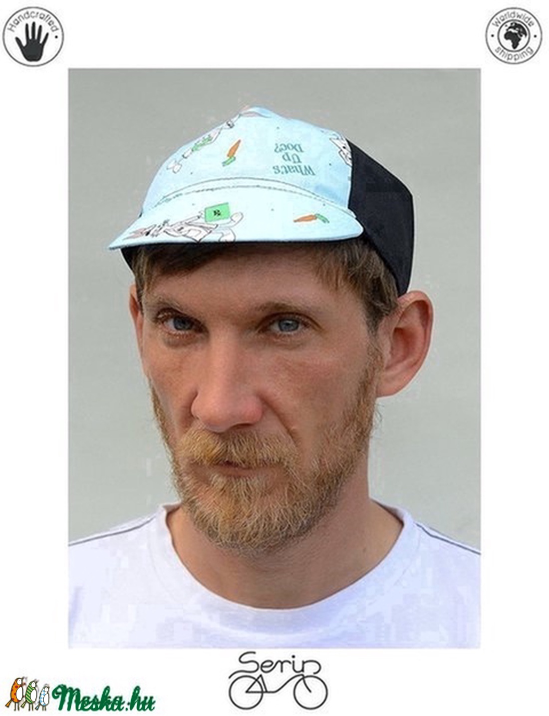 Serin Tapsi Hapsi mintás kerékpáros sapka ss2015 - ruha & divat - sál, sapka, kendő - sapka - Meska.hu Serin Tapsi Hapsi mintás kerékpáros sapka ss2015 - ruha & divat - sál, sapka, kendő - sapka - Meska.hu