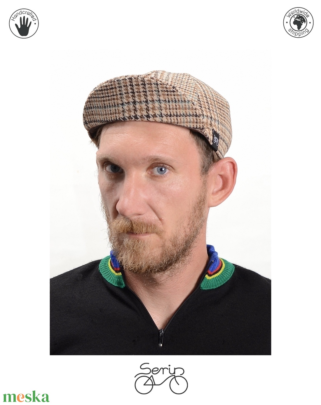 Serin tweed biciklis sapka 2 - ruha & divat - sál, sapka, kendő - sapka - Meska.hu Serin tweed biciklis sapka 2 - ruha & divat - sál, sapka, kendő - sapka - Meska.hu