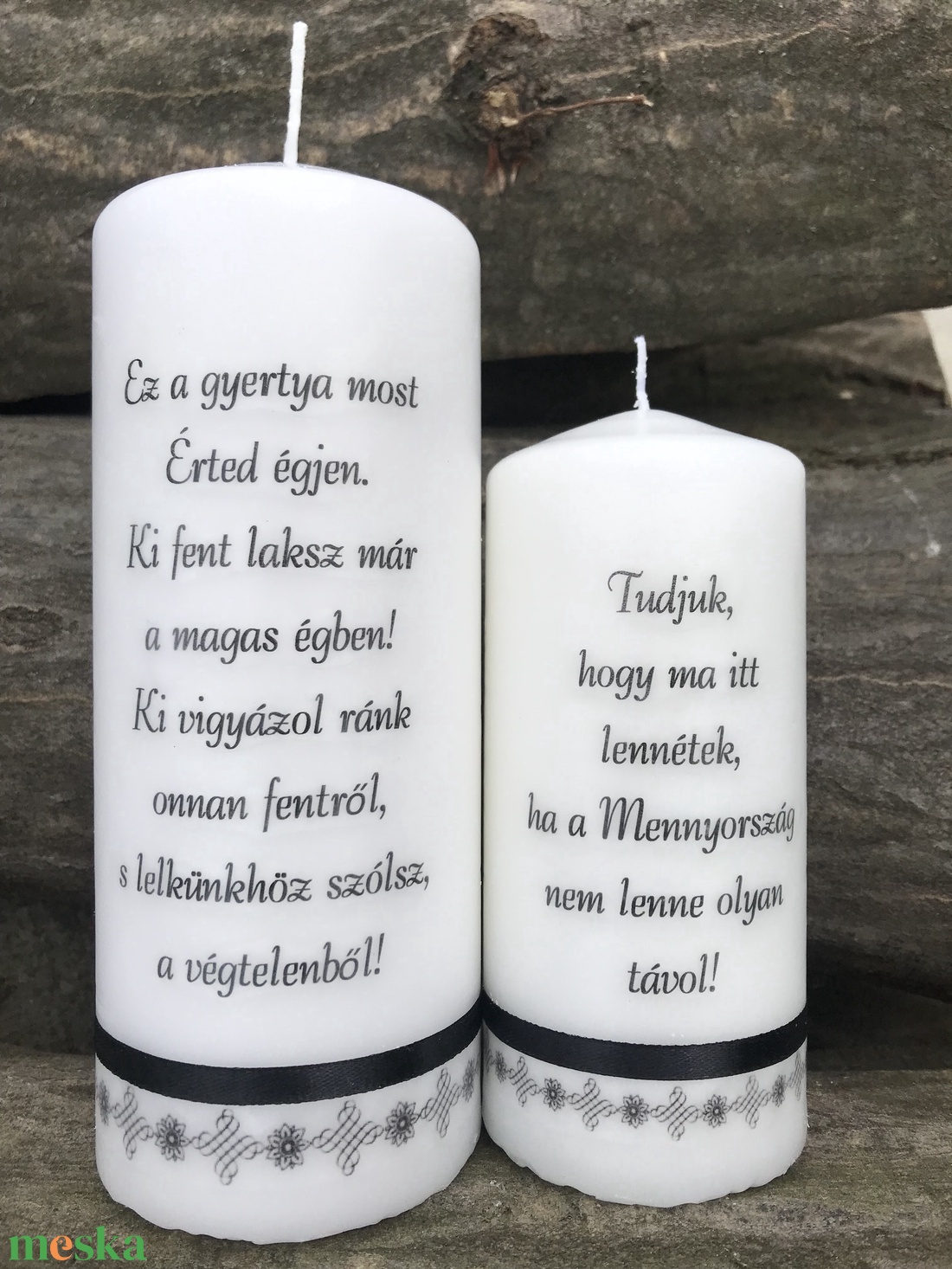 Emlék gyertya (esküvőre) - esküvő - dekoráció - gyertya & gyertyatartó - Meska.hu Emlék gyertya (esküvőre) - esküvő - dekoráció - gyertya & gyertyatartó - Meska.hu