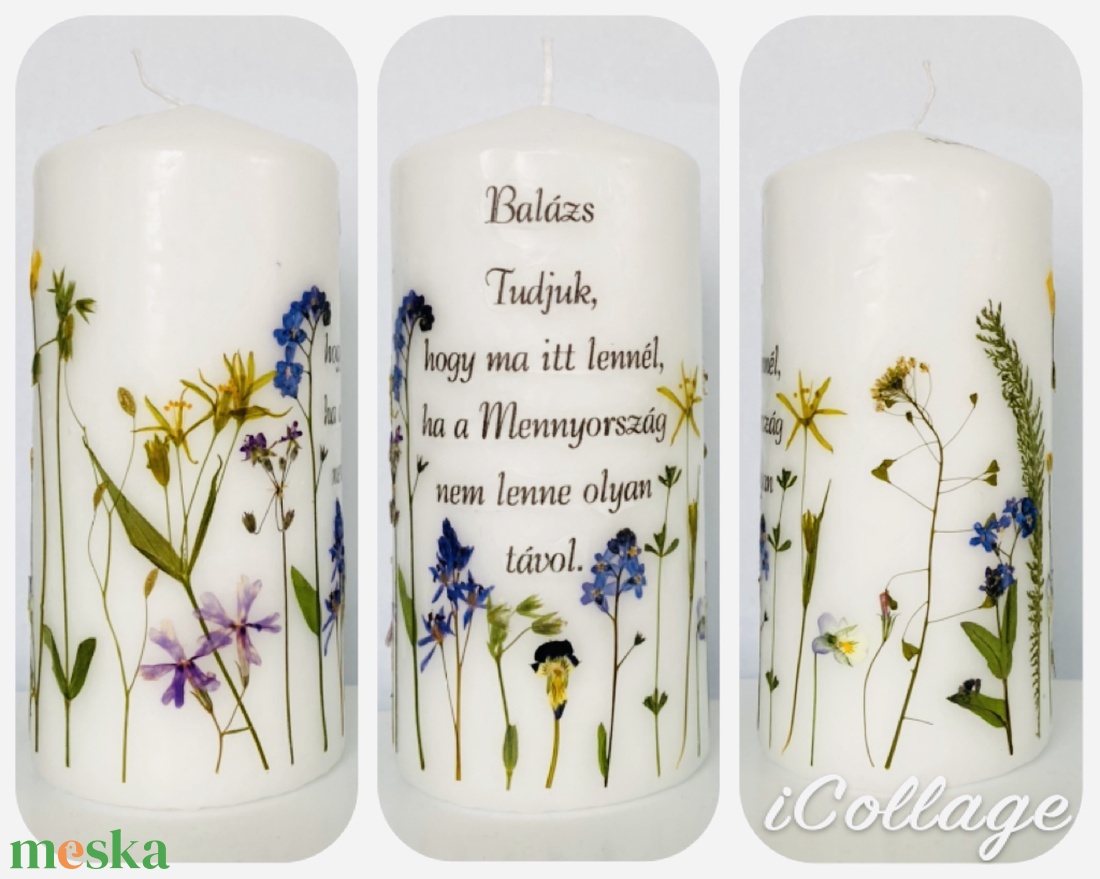 Emlék gyertya (esküvőre) - esküvő - dekoráció - gyertya & gyertyatartó - Meska.hu Emlék gyertya (esküvőre) - esküvő - dekoráció - gyertya & gyertyatartó - Meska.hu