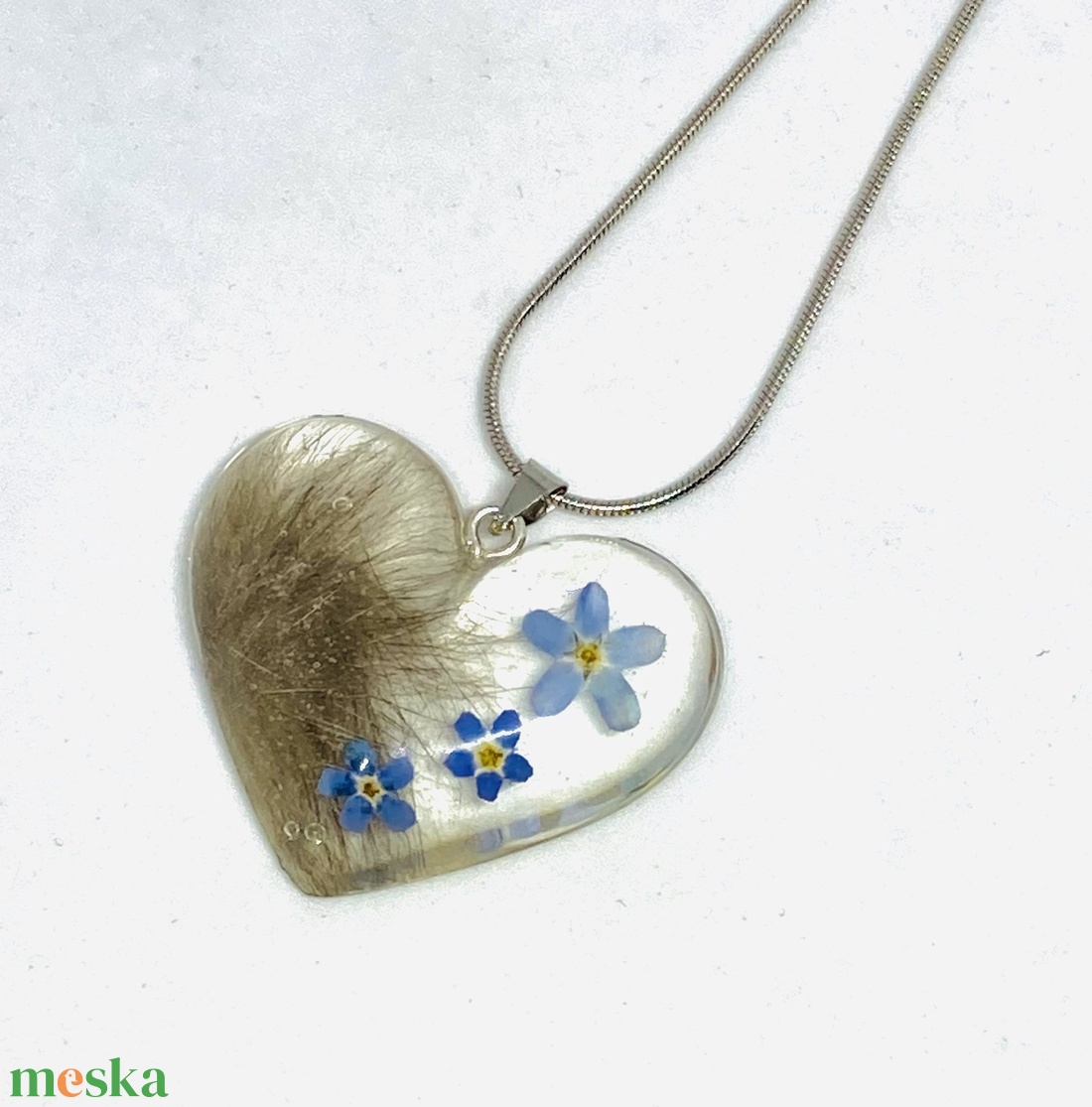 Kisállat (kutya, macska...) kegyeleti medál, kegyeleti ékszer - ékszer - nyaklánc - medálos nyaklánc - Meska.hu