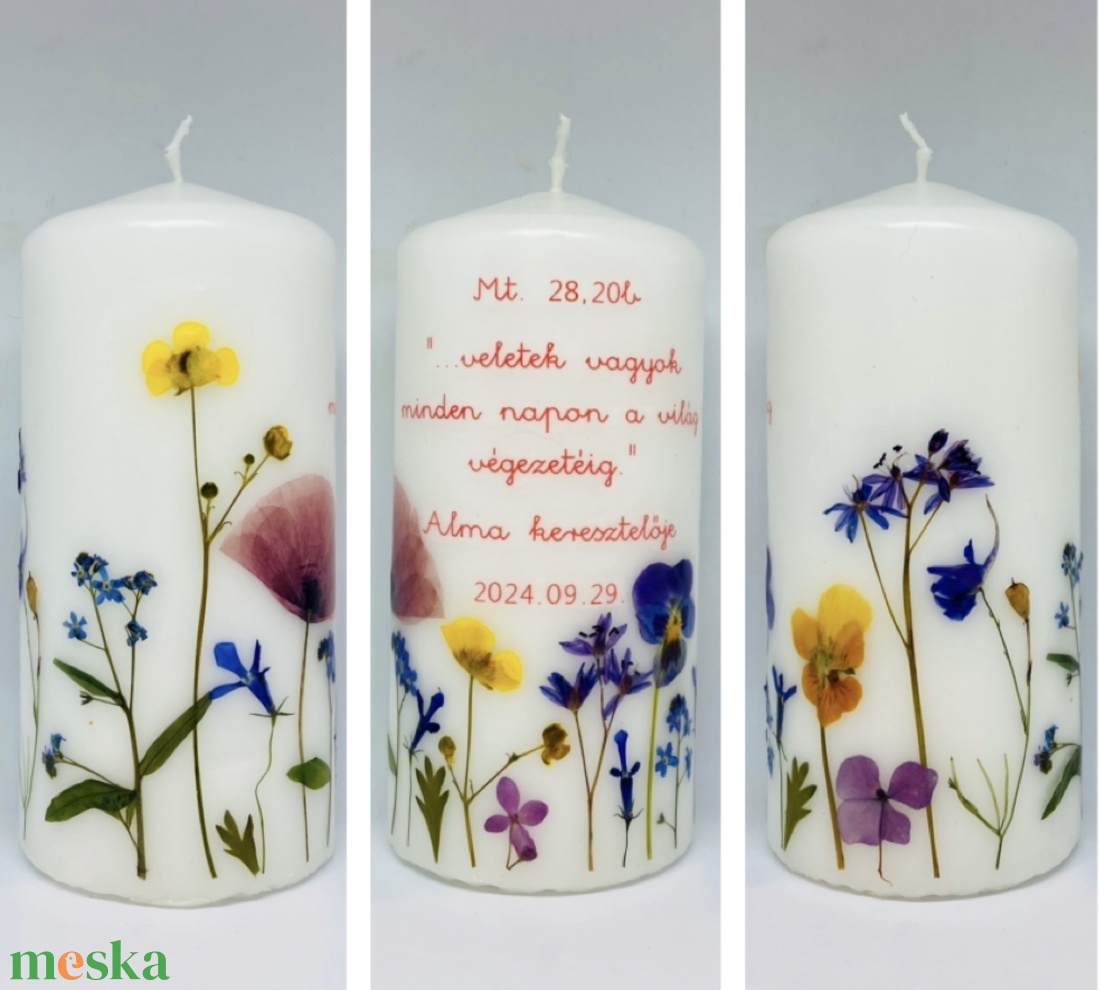 1 db, alkalmi, keresztelői dísz gyertyák- gyertyában rét szett - otthon & életmód - gyertya, illat, aroma - gyertya - Meska.hu 1 db, alkalmi, keresztelői dísz gyertyák- gyertyában rét szett - otthon & életmód - gyertya, illat, aroma - gyertya - Meska.hu