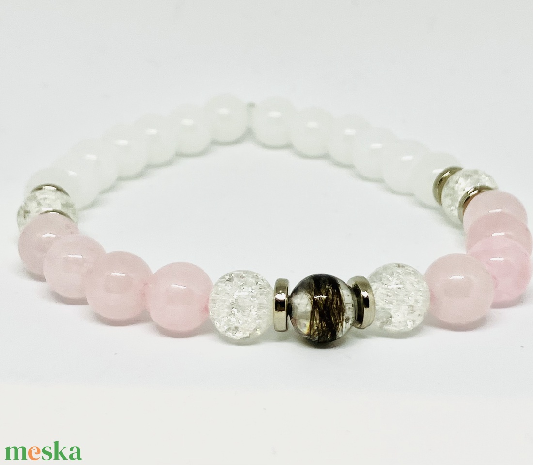 Emlékőr karkötő kisállat szőrrel, hajjal vagy hamvakkal - ékszer - nyaklánc - medálos nyaklánc - Meska.hu