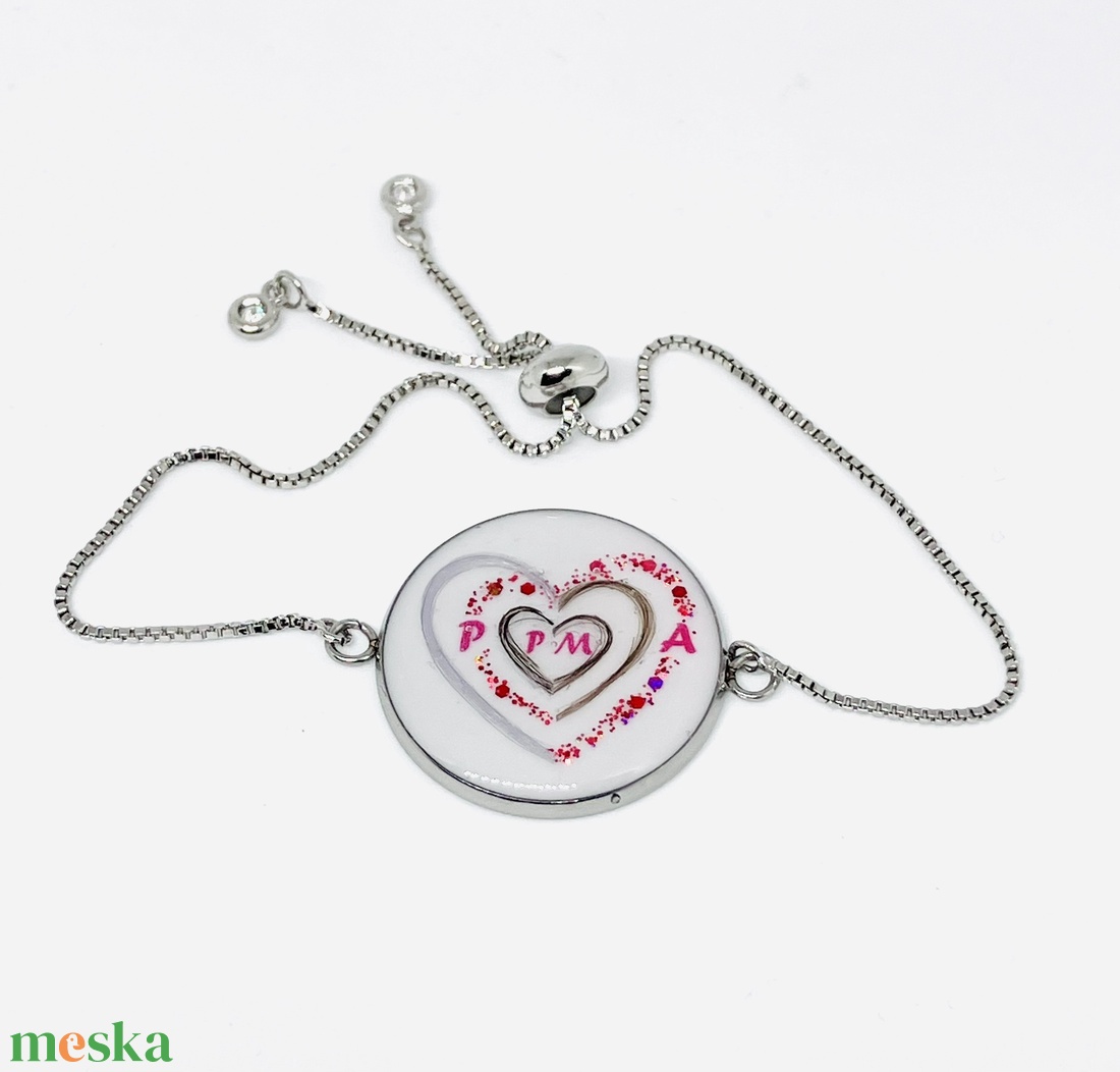 Hajas emlékőr karkötő vagy medál - esküvő - ékszer - karkötő & csuklódísz - Meska.hu