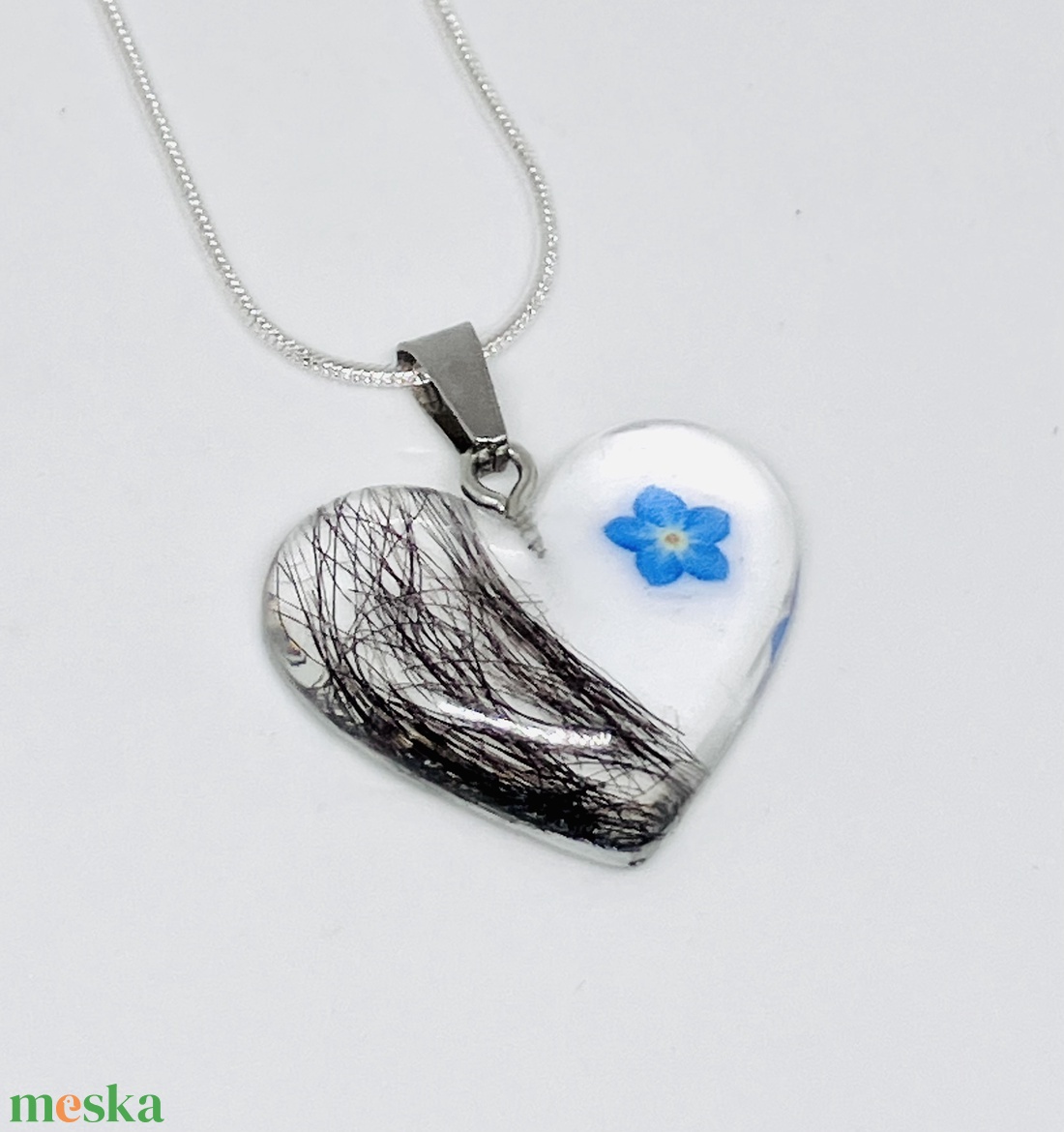 Kisállat (kutya, macska...) kegyeleti medál, kegyeleti ékszer - ékszer - nyaklánc - medálos nyaklánc - Meska.hu