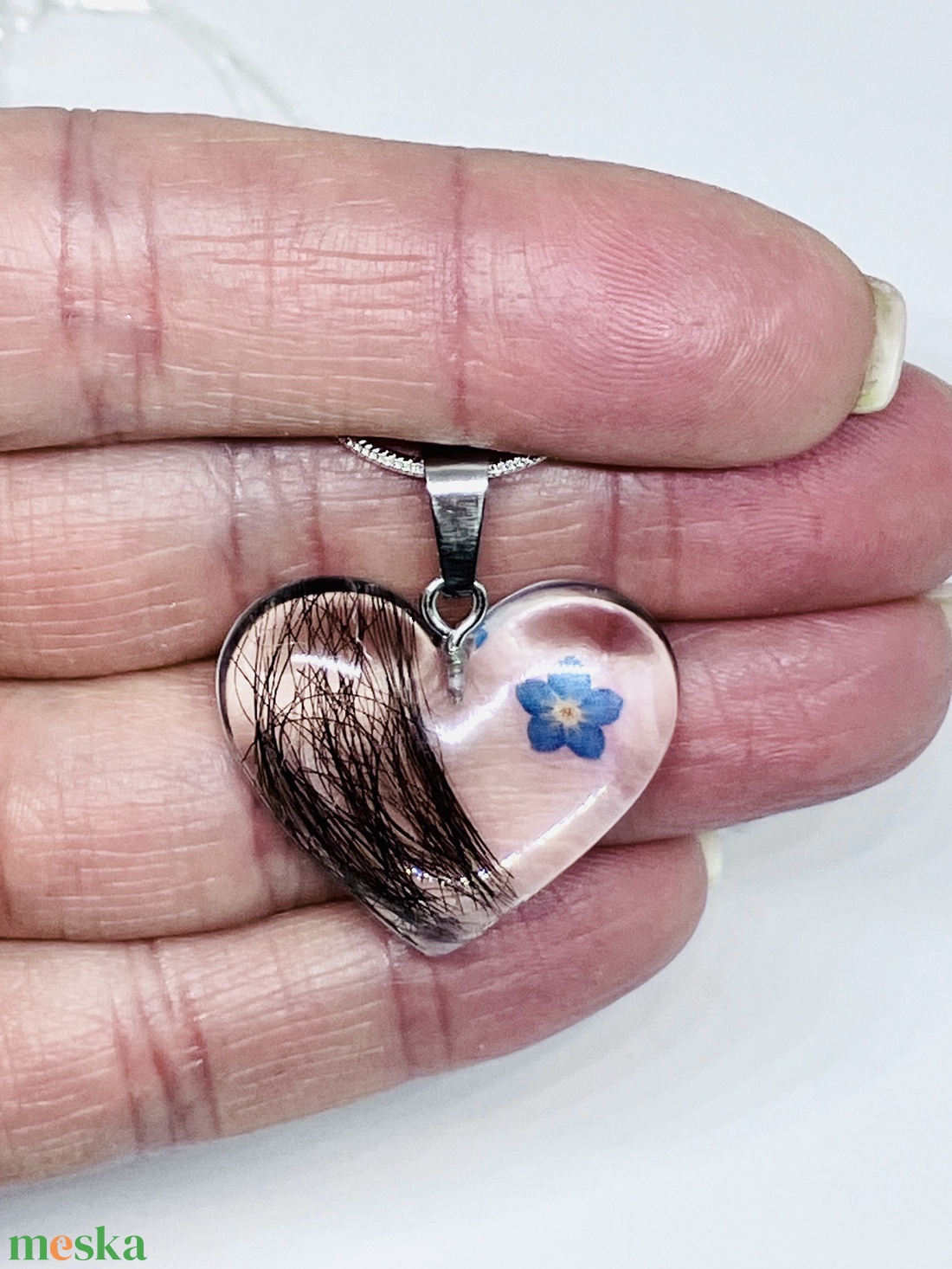 Kisállat (kutya, macska...) kegyeleti medál, kegyeleti ékszer - ékszer - nyaklánc - medálos nyaklánc - Meska.hu