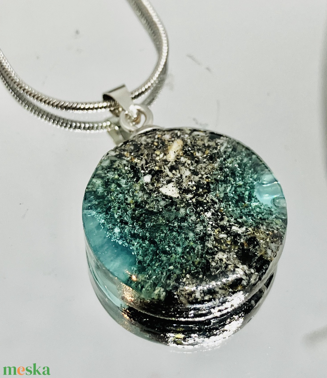 Kegyeleti medál, kegyeleti ékszer - ékszer - nyaklánc - medálos nyaklánc - Meska.hu