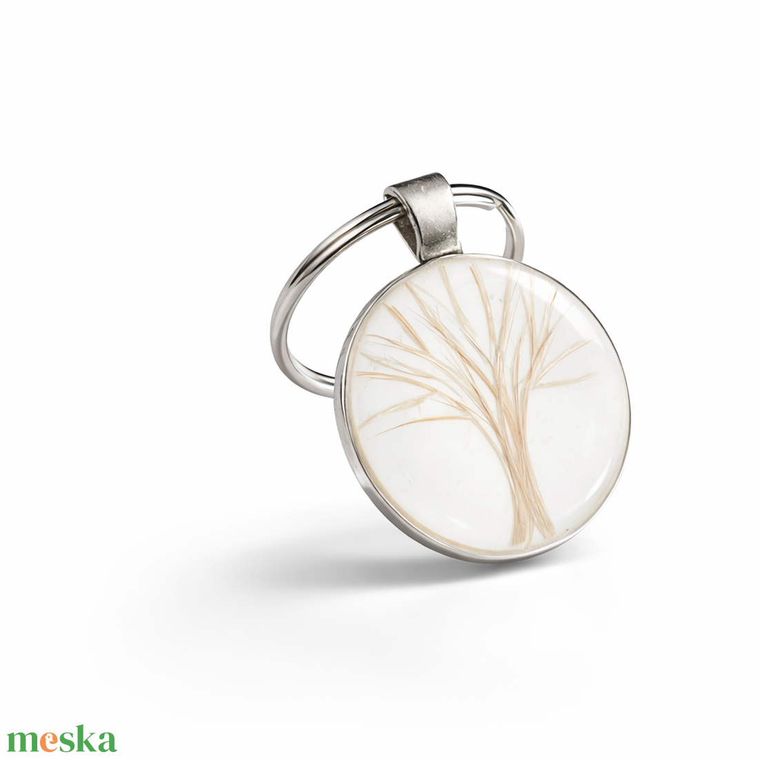 Életfa hajjal vagy kisállat szőrrel készült kulstartó - ékszer - nyaklánc - monogram & névnyaklánc - Meska.hu