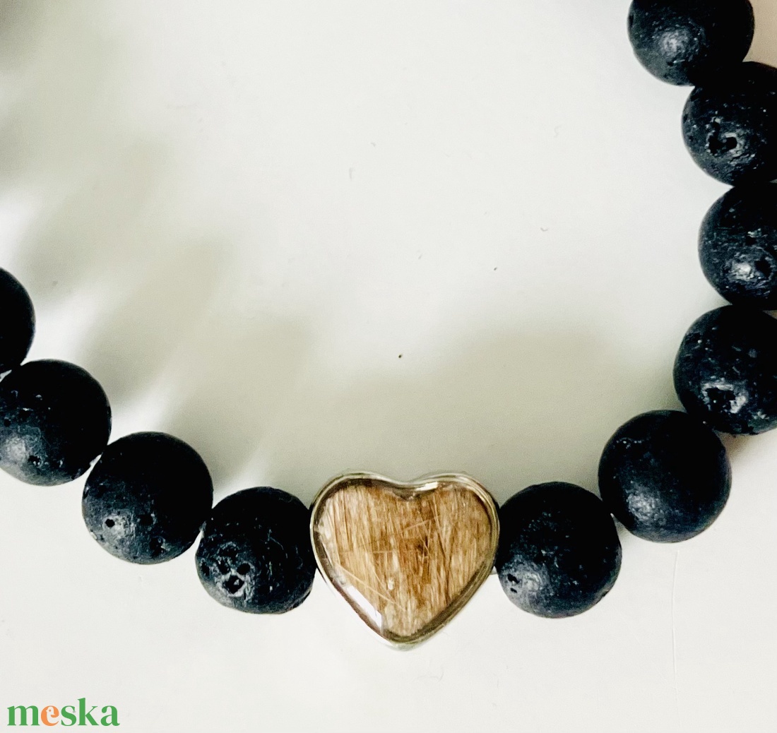 Emlékőr karkötő kisállat szőrrel, hajjal vagy hamvakkal - ékszer - nyaklánc - medálos nyaklánc - Meska.hu