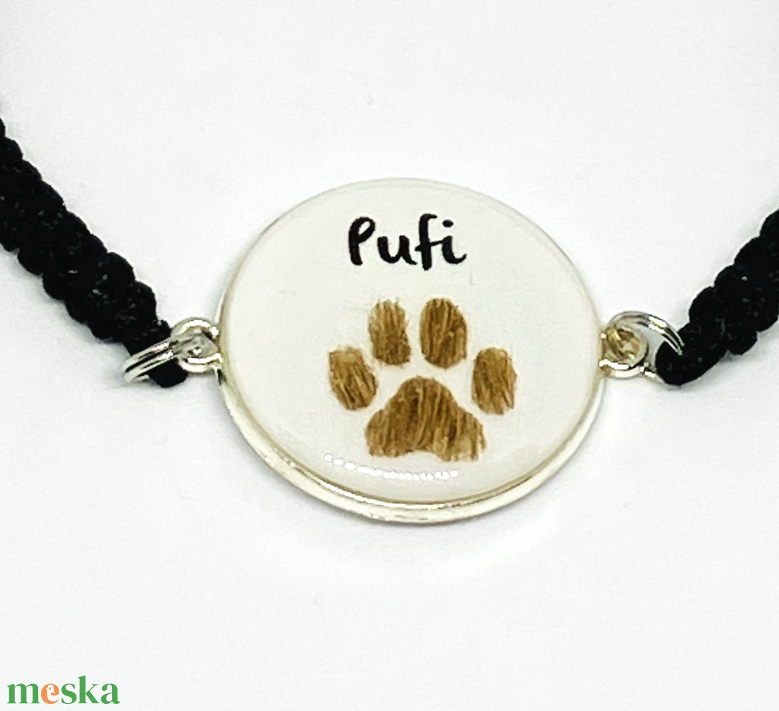 Kisállat (kutya, macska...) kegyeleti karkötő - ékszer - nyaklánc - medálos nyaklánc - Meska.hu