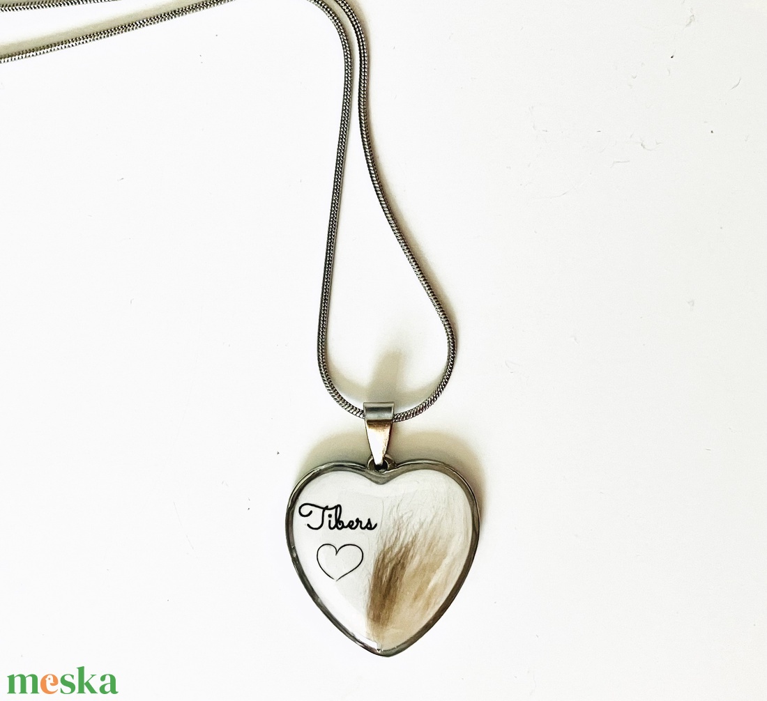 Kisállat (kutya, macska...) kegyeleti medál, kegyeleti ékszer - ékszer - nyaklánc - medálos nyaklánc - Meska.hu