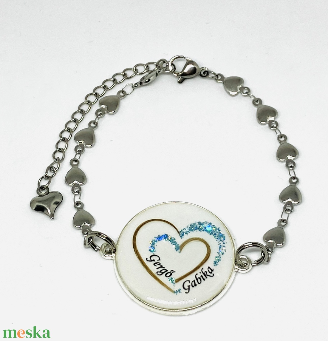 Babahajas,  hajtincses emlékőr karlánc  - ékszer - karkötő - lánc karkötő - Meska.hu