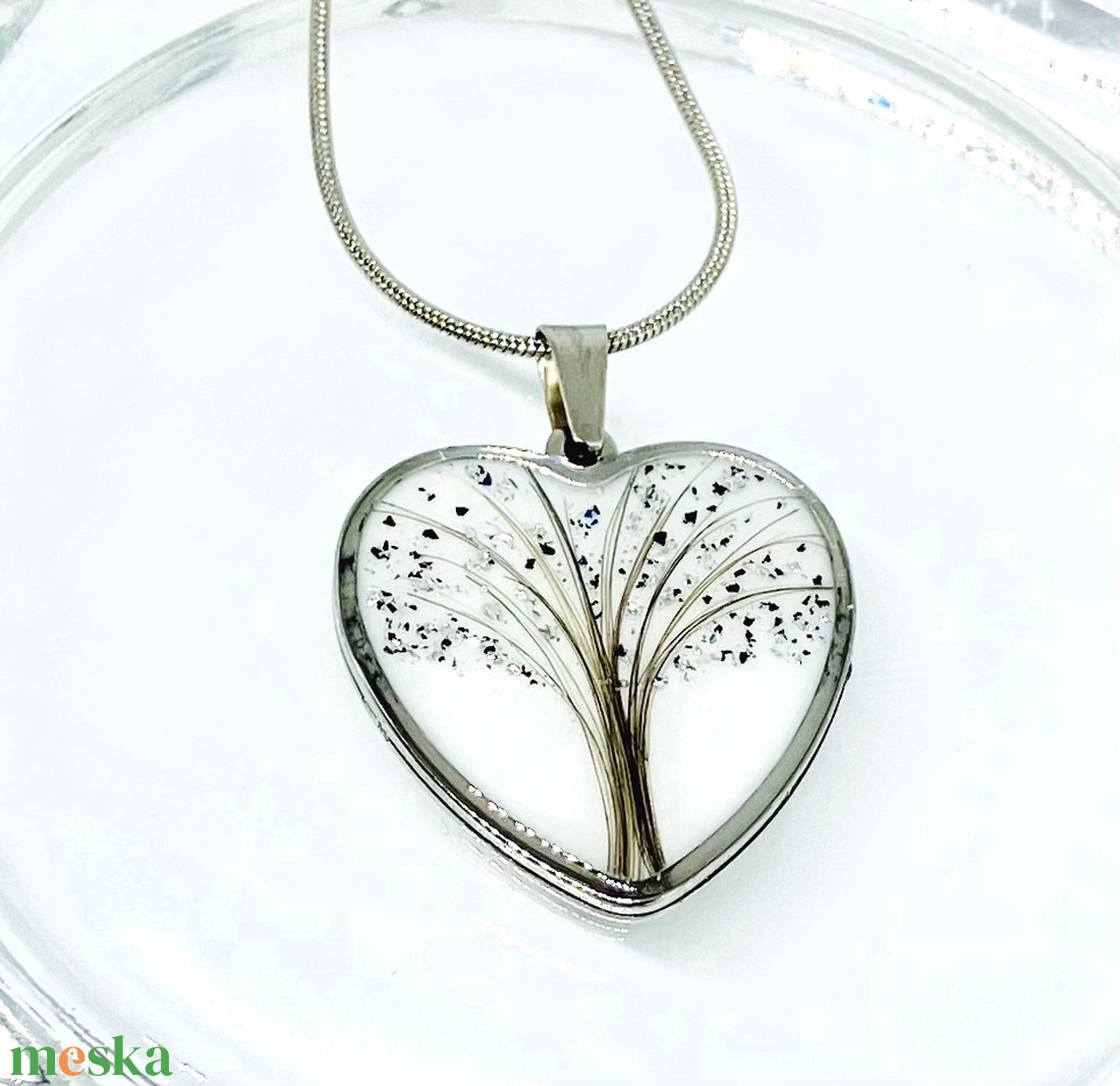 Hajas,  hajtincses emlékőr medál, lánc  - ékszer - karkötő - lánc karkötő - Meska.hu