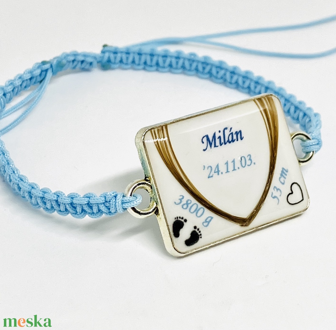 Téglalap alakú Babahajas karkötő - ékszer - nyaklánc - medálos nyaklánc - Meska.hu