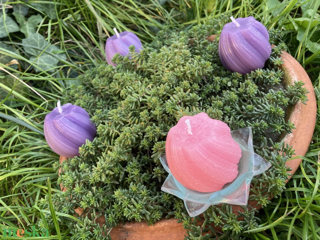Adventi gyertyák - otthon & életmód - gyertya, illat, aroma - gyertya - Meska.hu