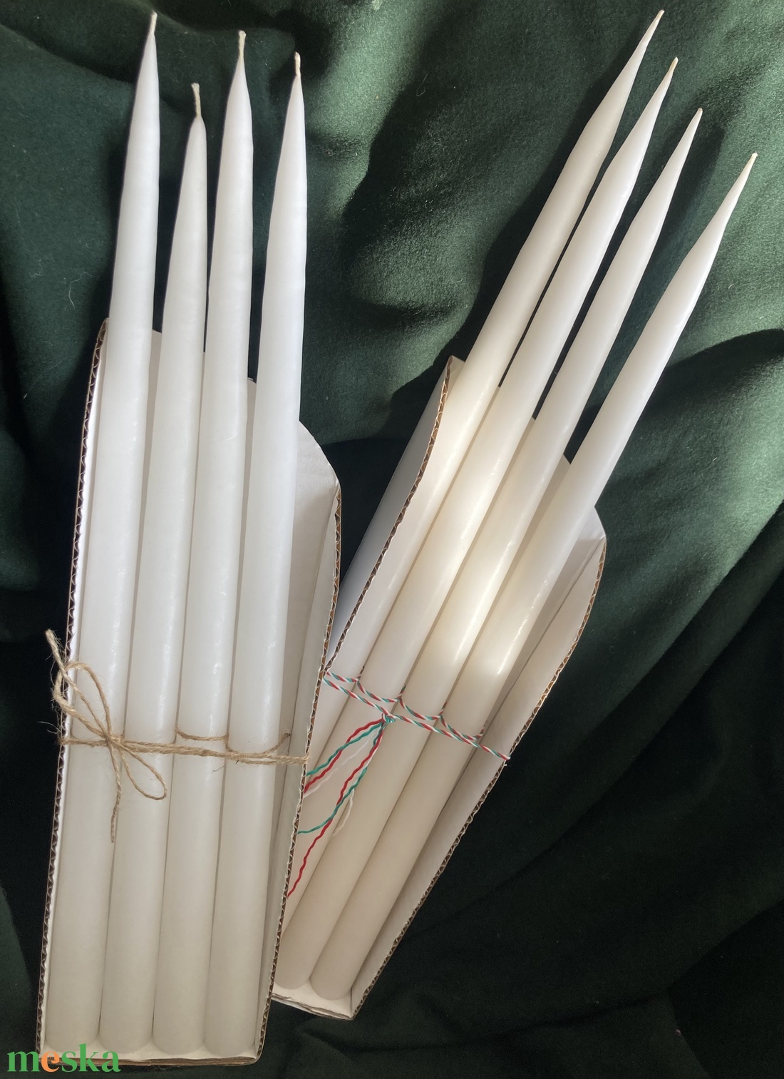 Kézműves mártott gyertyák - otthon & életmód - gyertya, illat, aroma - gyertya - Meska.hu