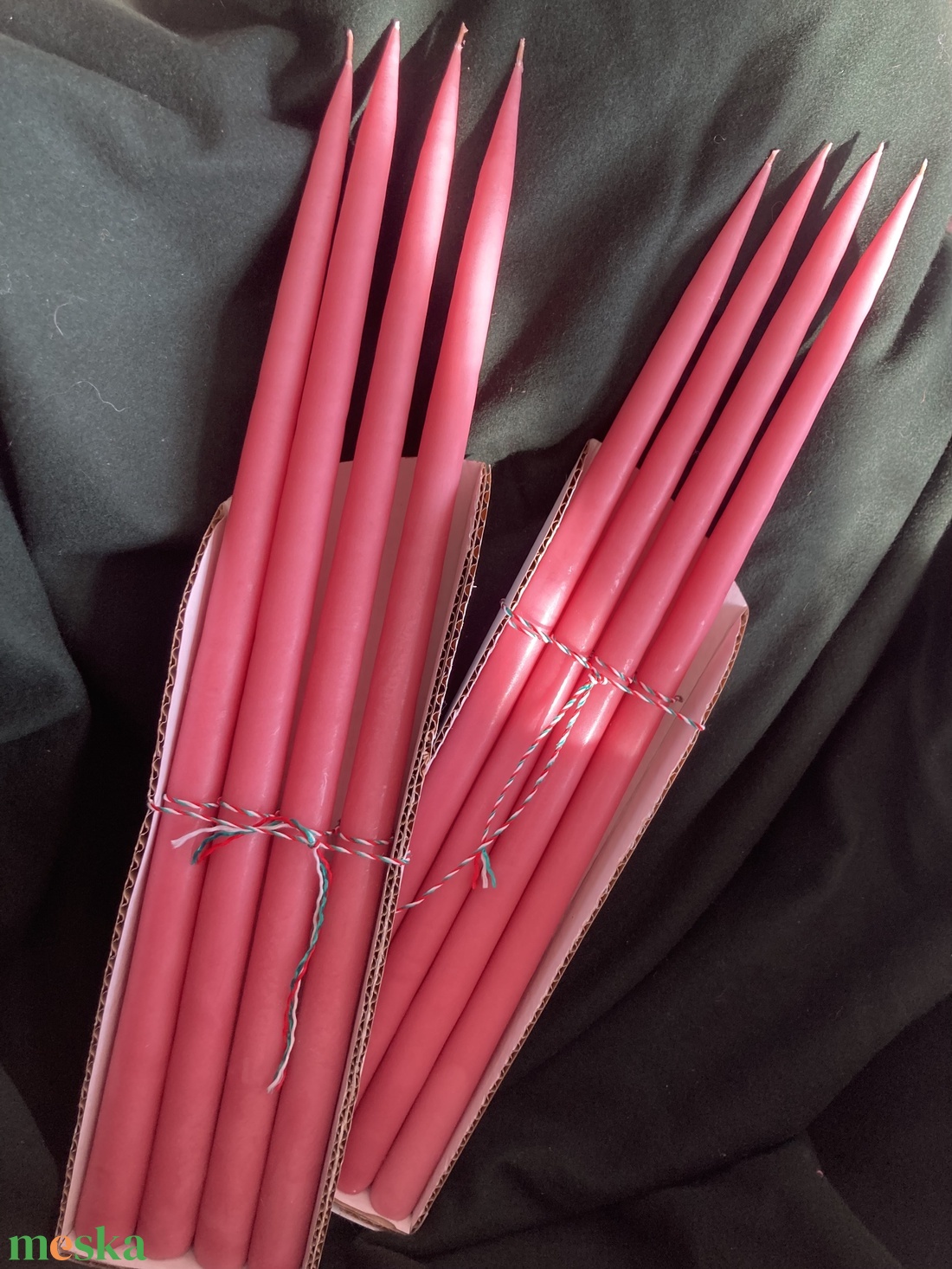 Kézműves mártott gyertyák - otthon & életmód - gyertya, illat, aroma - gyertya - Meska.hu