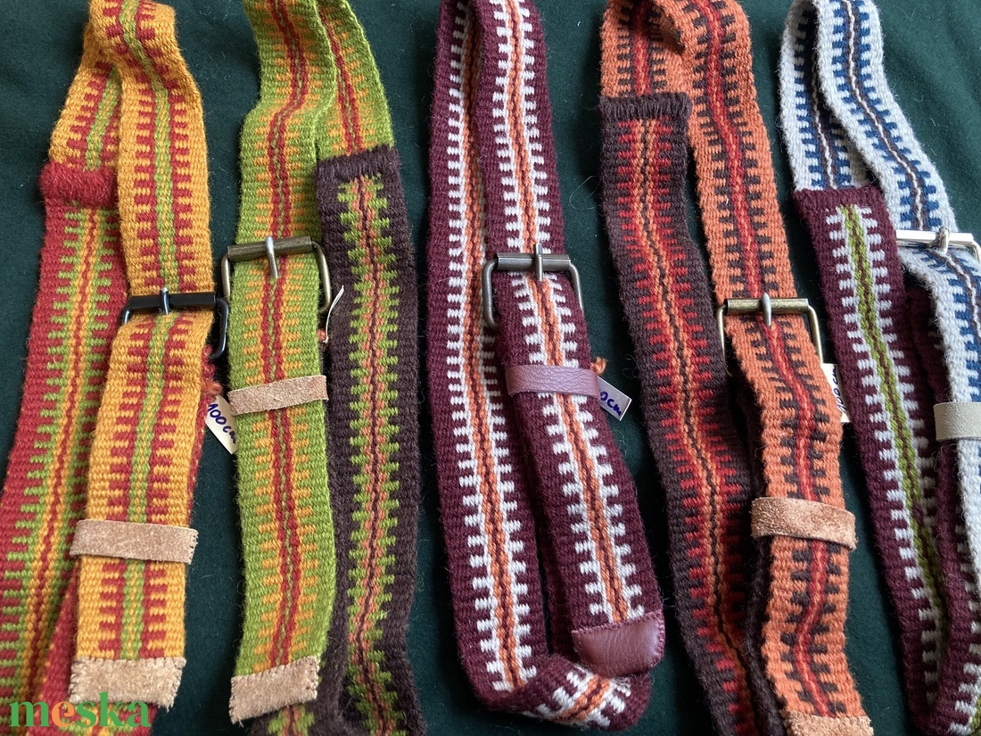 Gyapjú övek - ruha & divat - öv & övcsat - öv - Meska.hu