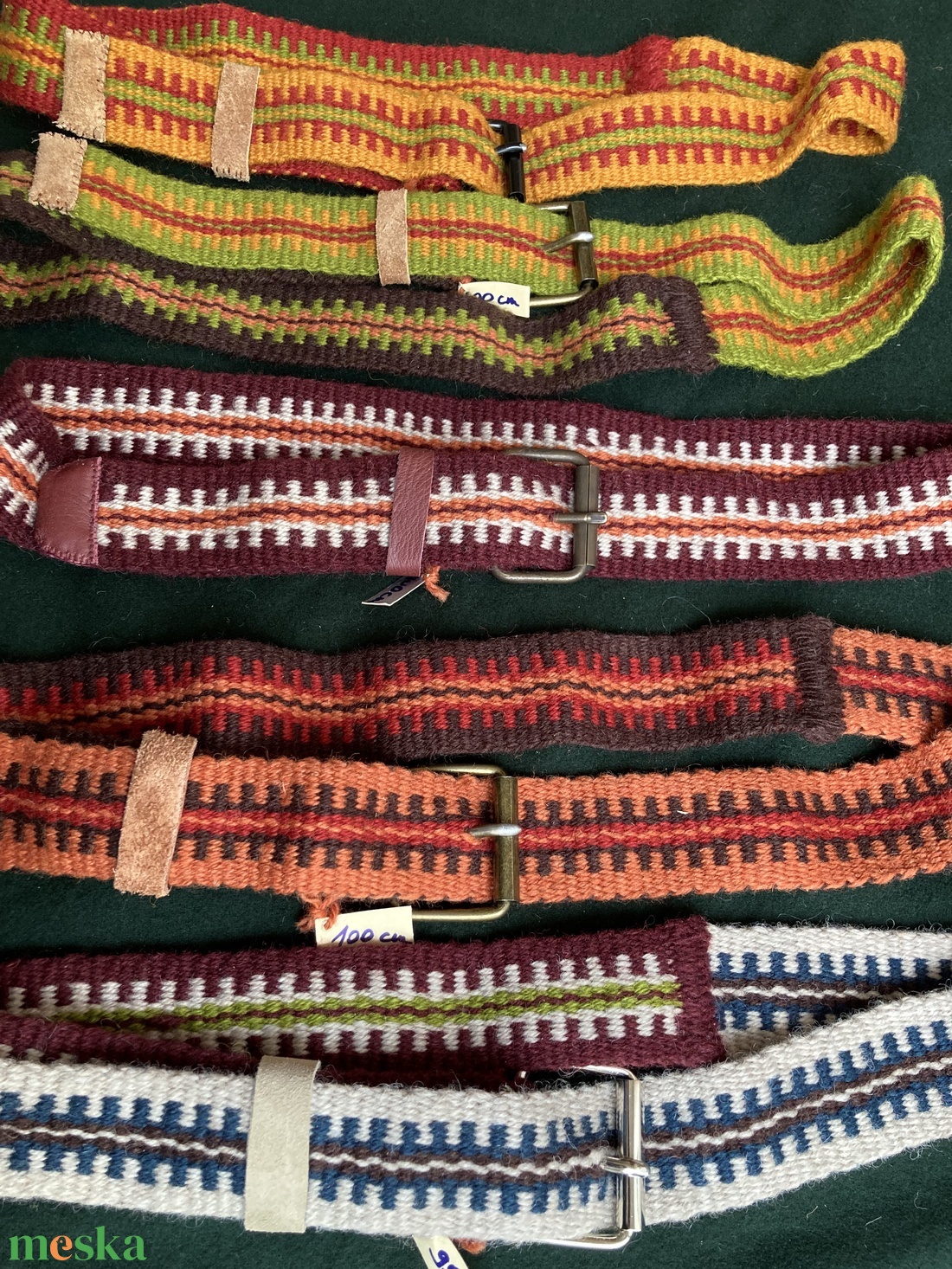 Gyapjú övek - ruha & divat - öv & övcsat - öv - Meska.hu