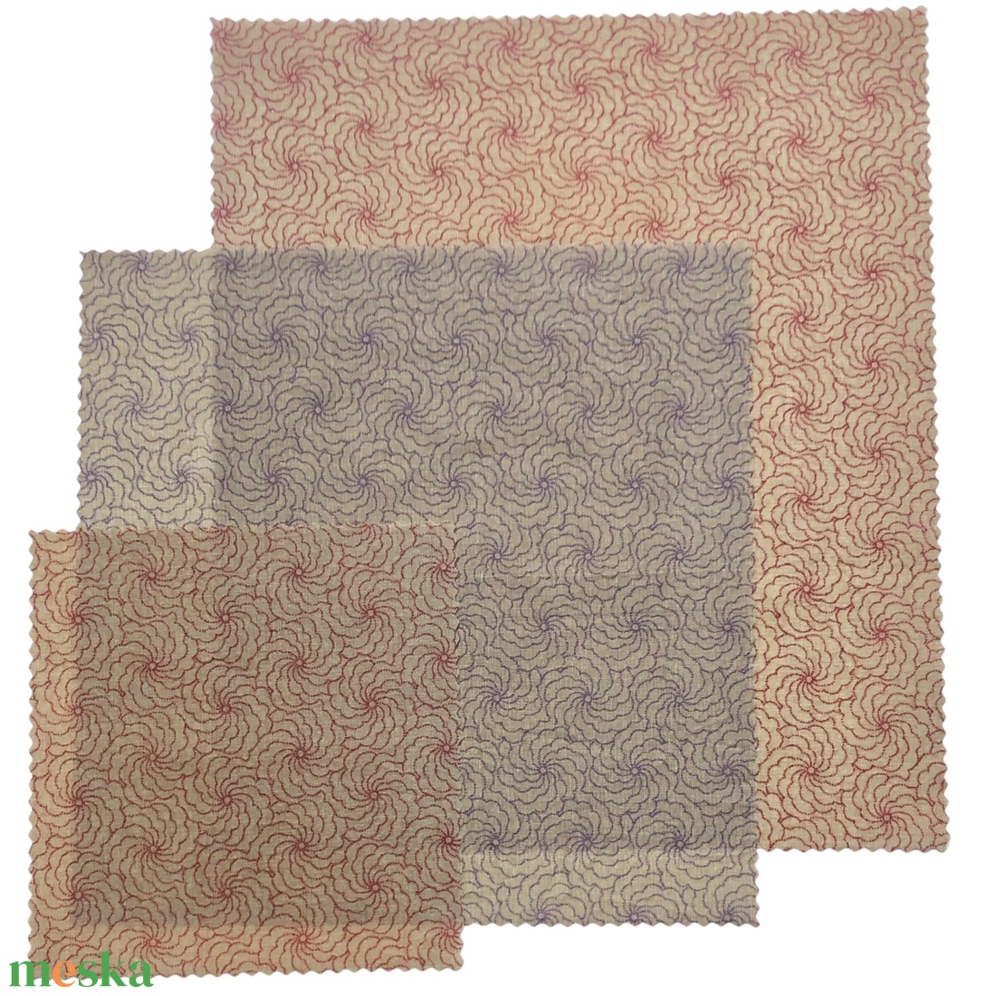 Méhviaszos kendő csomag (Bordó virágos) - otthon & életmód - konyhafelszerelés, tálalás - konyhai textil - szalvéta - Meska.hu Méhviaszos kendő csomag (Bordó virágos) - otthon & életmód - konyhafelszerelés, tálalás - konyhai textil - szalvéta - Meska.hu