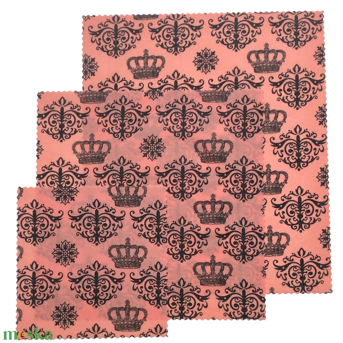 Méhviaszos kendő csomag (Koronás) - otthon & életmód - konyhafelszerelés, tálalás - konyhai textil - szalvéta - Meska.hu