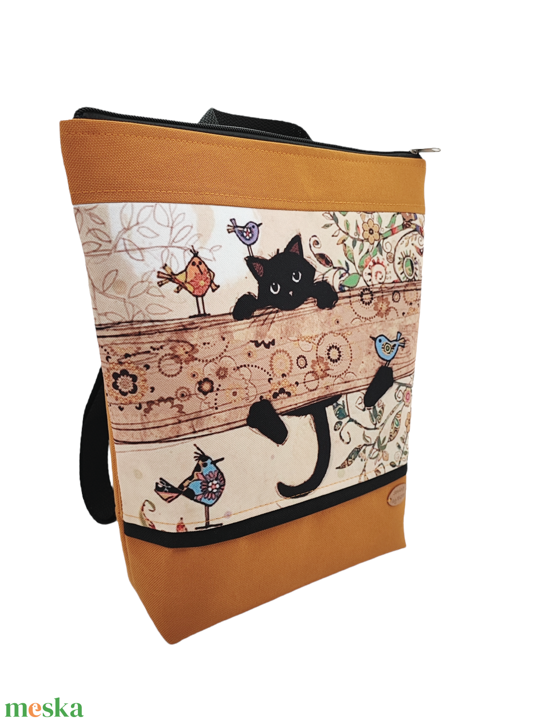 Cicás gyerek Hátitáska - Egyedi rendelés  - táska & tok - hátizsák - roll top hátizsák - Meska.hu