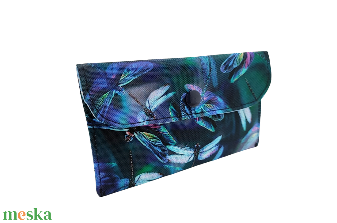 Szitakötős Papírzsebkendő tartó - Patentos zsebkendőtartó  - táska & tok - pénztárca & más tok - zsebkendőtartó tok - Meska.hu