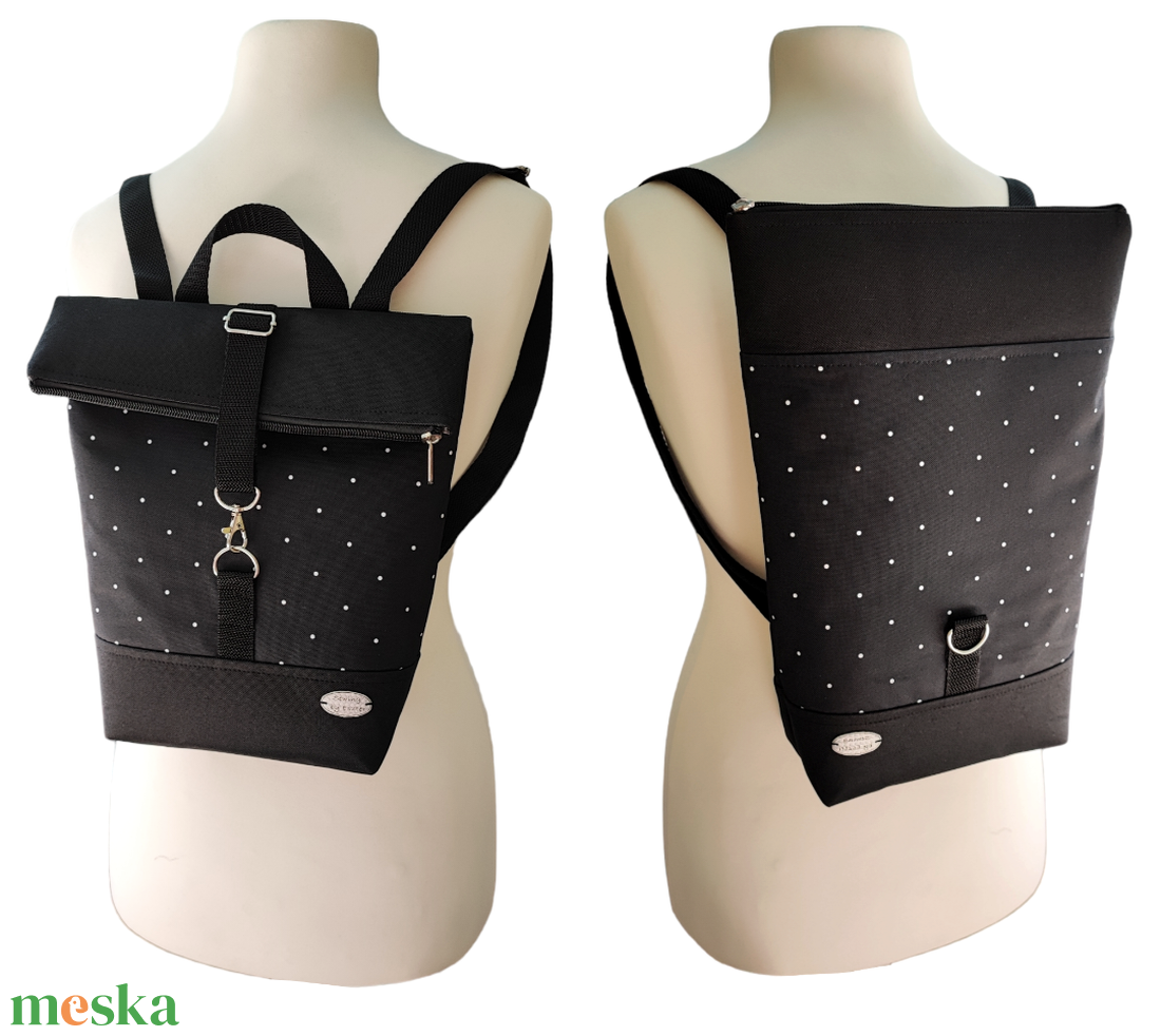 Pöttynyi elegancia Roll Top Hátitáska / Hátizsák - Több méret - táska & tok - hátizsák - roll top hátizsák - Meska.hu Pöttynyi elegancia Roll Top Hátitáska / Hátizsák - Több méret - táska & tok - hátizsák - roll top hátizsák - Meska.hu