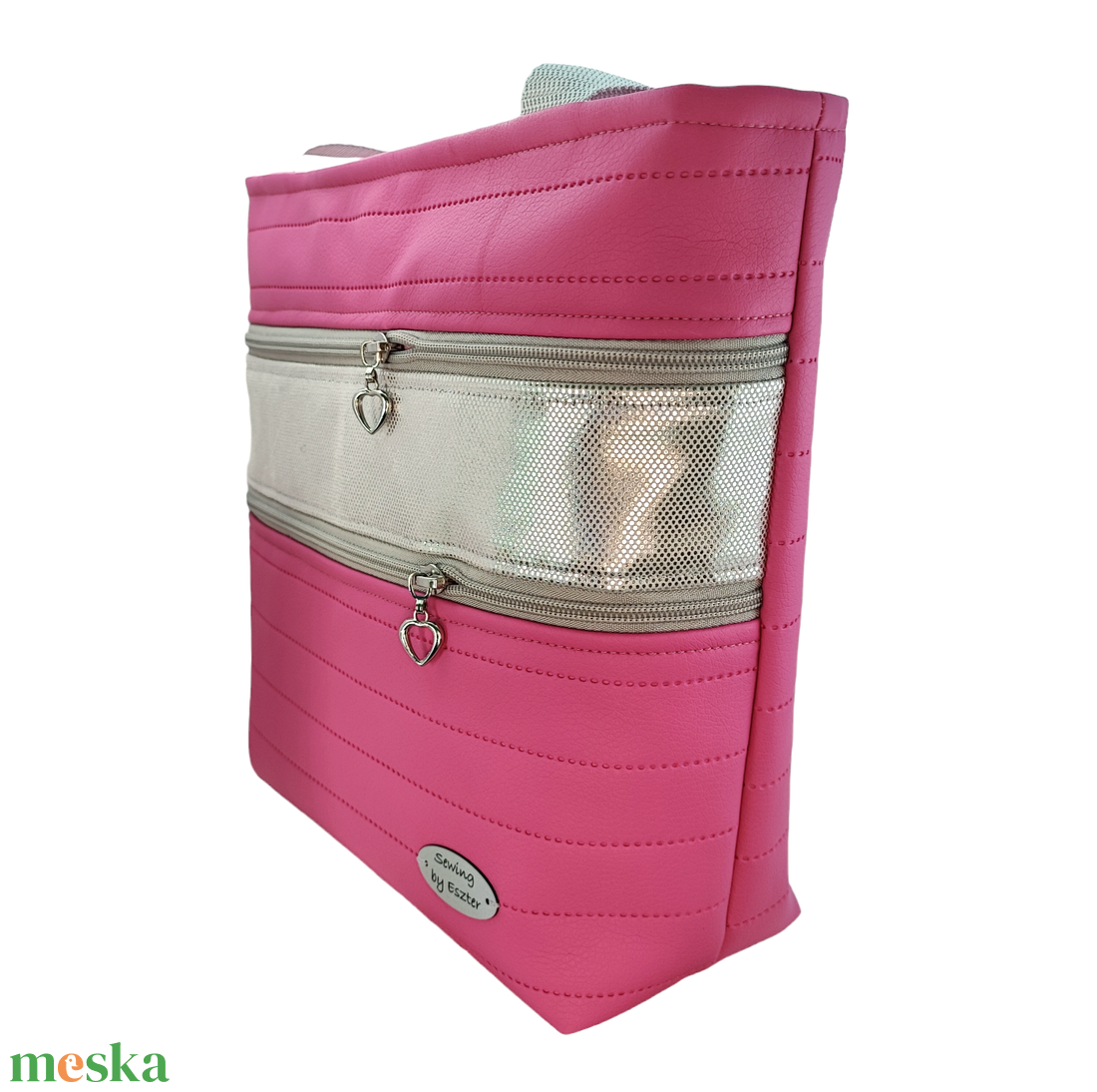 Készleten! - Csajos pink női táska - táska & tok - kézitáska & válltáska - vállon átvethető táska - Meska.hu Készleten! - Csajos pink női táska - táska & tok - kézitáska & válltáska - vállon átvethető táska - Meska.hu