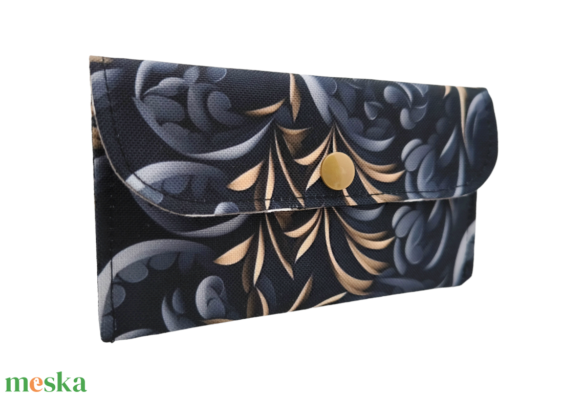 Elegáns Papírzsebkendő tartó - Patentos zsebkendőtartó - Fekete és arany - táska & tok - pénztárca & más tok - zsebkendőtartó tok - Meska.hu Elegáns Papírzsebkendő tartó - Patentos zsebkendőtartó - Fekete és arany - táska & tok - pénztárca & más tok - zsebkendőtartó tok - Meska.hu