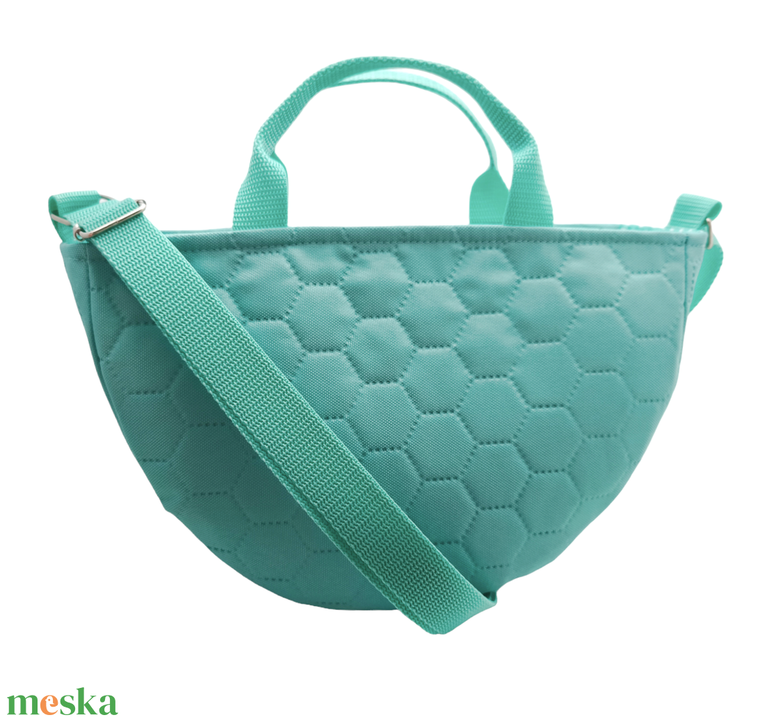 Pitypangos 2in1 női táska - kézitáska / válltáska - Mustár és menta  - táska & tok - variálható táska - Meska.hu