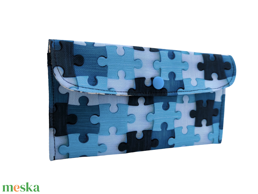Puzzle mintás egészségügyi tartó / Tolltartó - Patentos mindenes - táska & tok - pénztárca & más tok - zsebkendőtartó tok - Meska.hu Puzzle mintás egészségügyi tartó / Tolltartó - Patentos mindenes - táska & tok - pénztárca & más tok - zsebkendőtartó tok - Meska.hu
