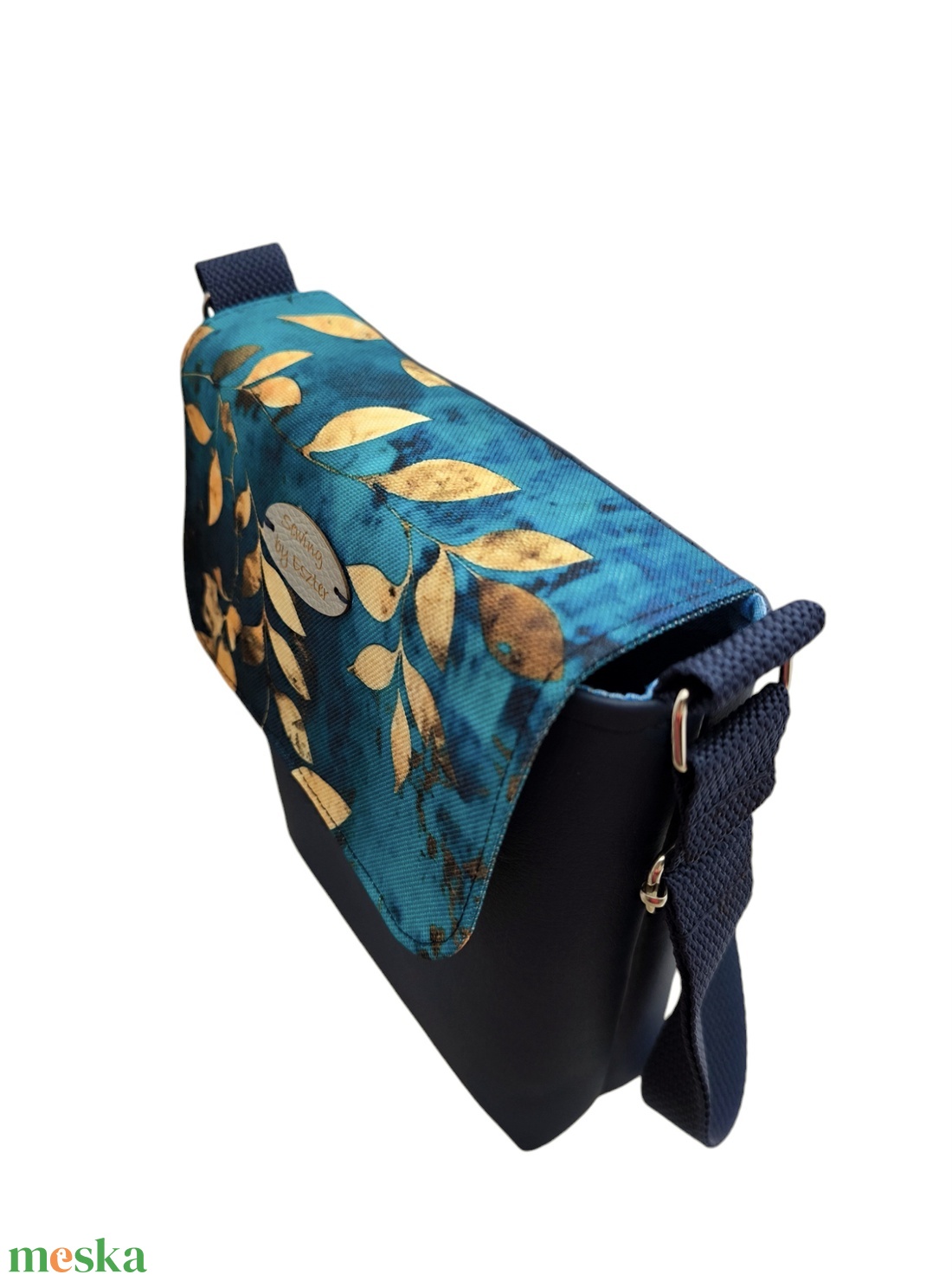 Kék és arany levelek crossbody / Mobiltelefon táska / Mobiltáska / Fesztivál táska - táska & tok - pénztárca & más tok - telefontok - Meska.hu Kék és arany levelek crossbody / Mobiltelefon táska / Mobiltáska / Fesztivál táska - táska & tok - pénztárca & más tok - telefontok - Meska.hu
