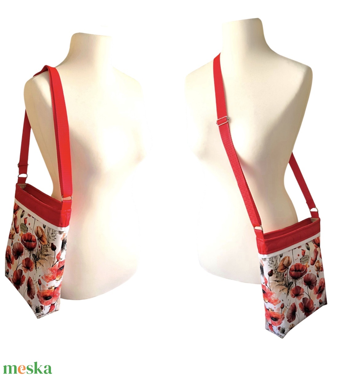 Piros pipacsos crossbody / válltáska / keresztpántos táska - Több méret - táska & tok - kézitáska & válltáska - válltáska - Meska.hu Piros pipacsos crossbody / válltáska / keresztpántos táska - Több méret - táska & tok - kézitáska & válltáska - válltáska - Meska.hu