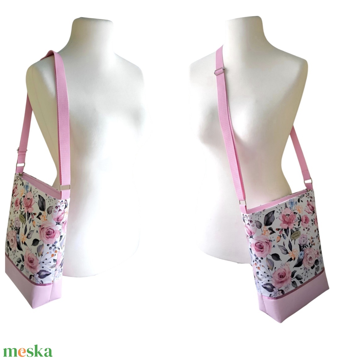 Pasztell rózsás női táska / Crossbody - Több méret - táska & tok - kézitáska & válltáska - válltáska - Meska.hu Pasztell rózsás női táska / Crossbody - Több méret - táska & tok - kézitáska & válltáska - válltáska - Meska.hu
