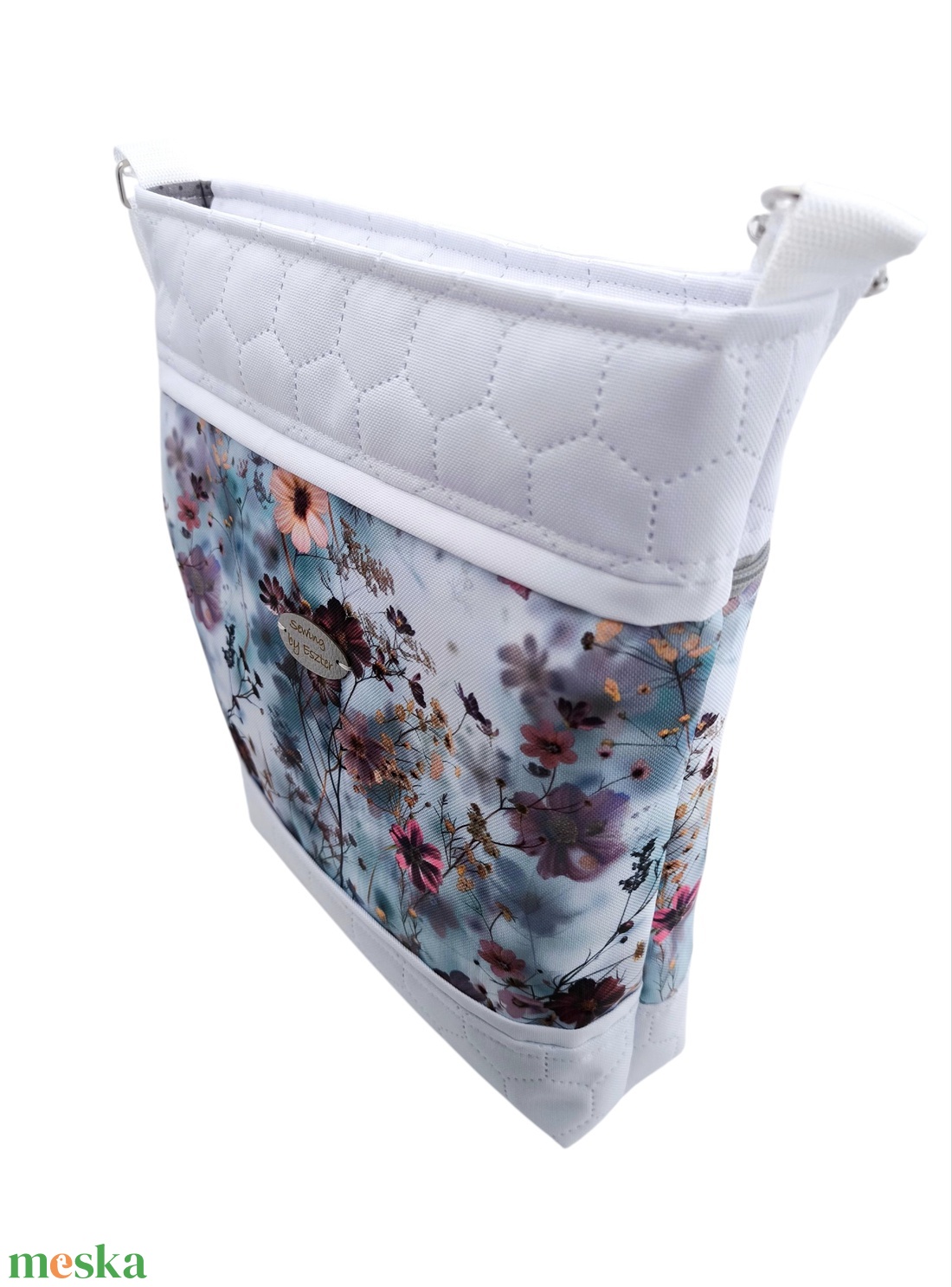Sejtelmes virágok crossbody - táska & tok - kézitáska & válltáska - válltáska - Meska.hu