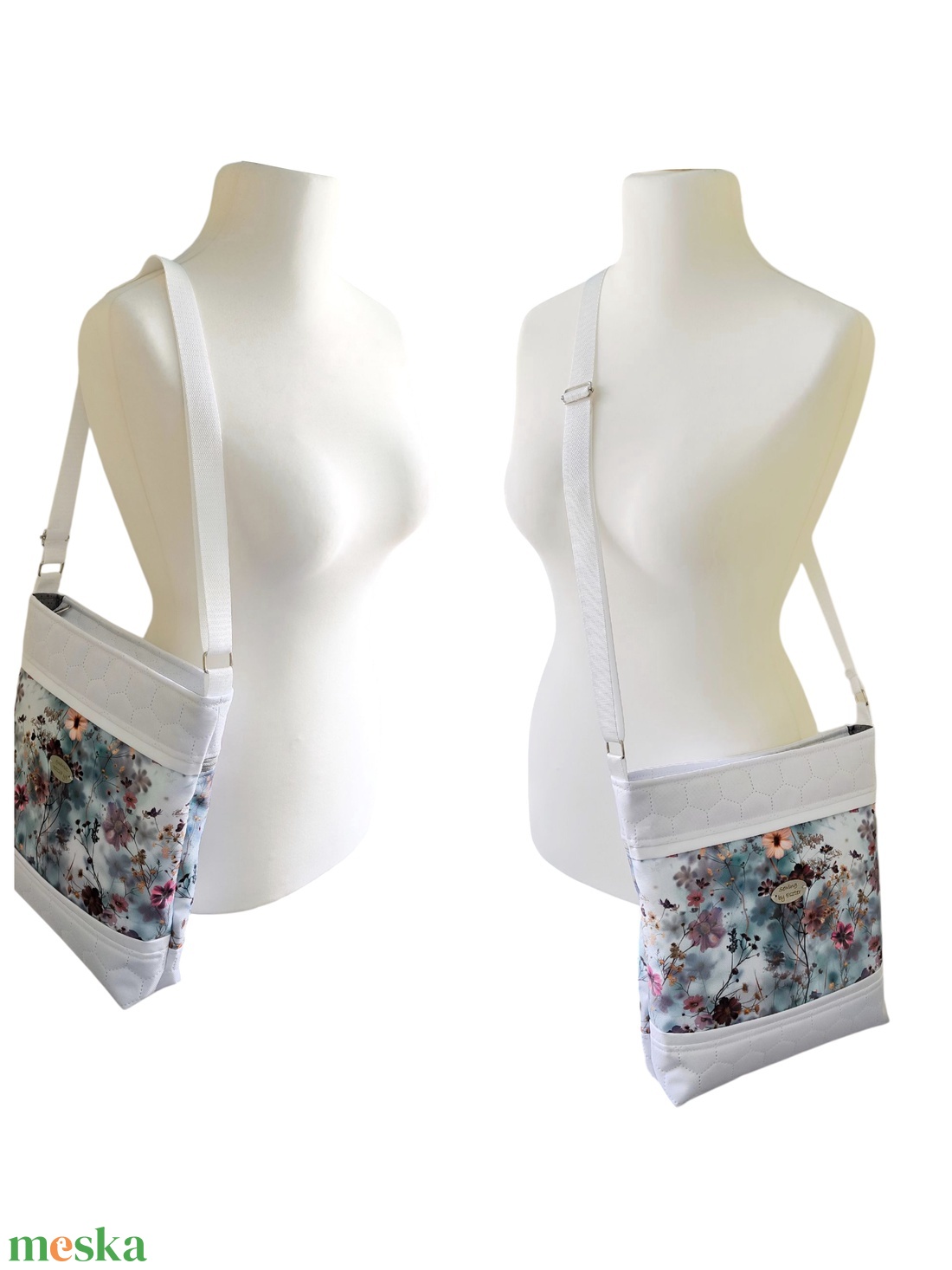 Sejtelmes virágok crossbody - táska & tok - kézitáska & válltáska - válltáska - Meska.hu