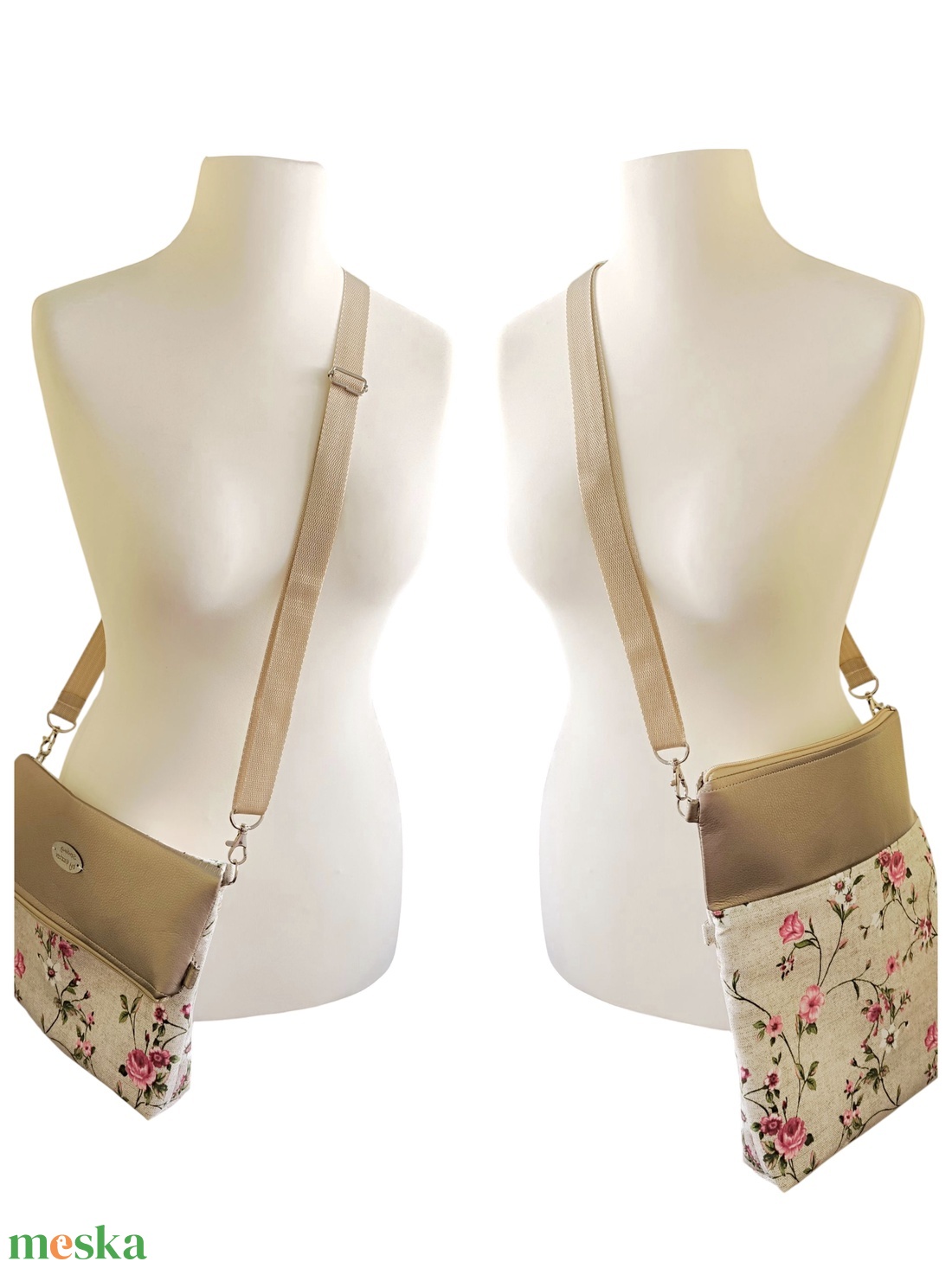Roll Top crossbody / válltáska - Bronz és rózsaszín - táska & tok - kézitáska & válltáska - válltáska - Meska.hu Roll Top crossbody / válltáska - Bronz és rózsaszín - táska & tok - kézitáska & válltáska - válltáska - Meska.hu