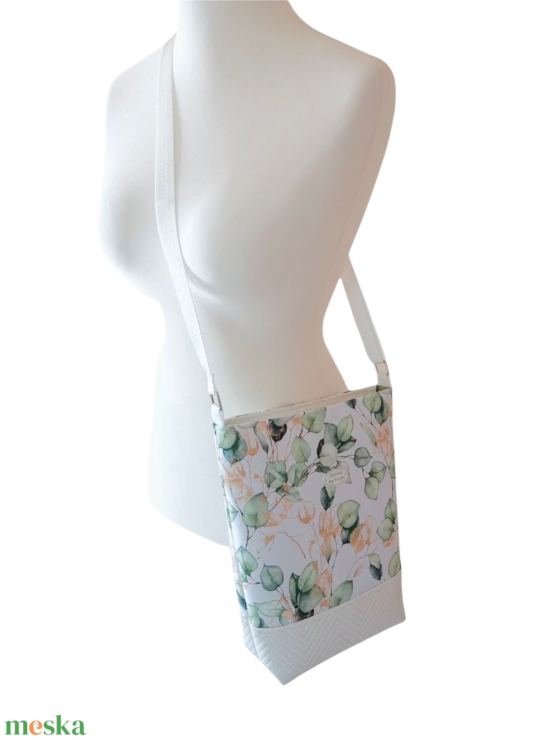 Zöld és arany leveles női táska / Crossbody - Több méret - Fehér - táska & tok - kézitáska & válltáska - válltáska - Meska.hu Zöld és arany leveles női táska / Crossbody - Több méret - Fehér - táska & tok - kézitáska & válltáska - válltáska - Meska.hu