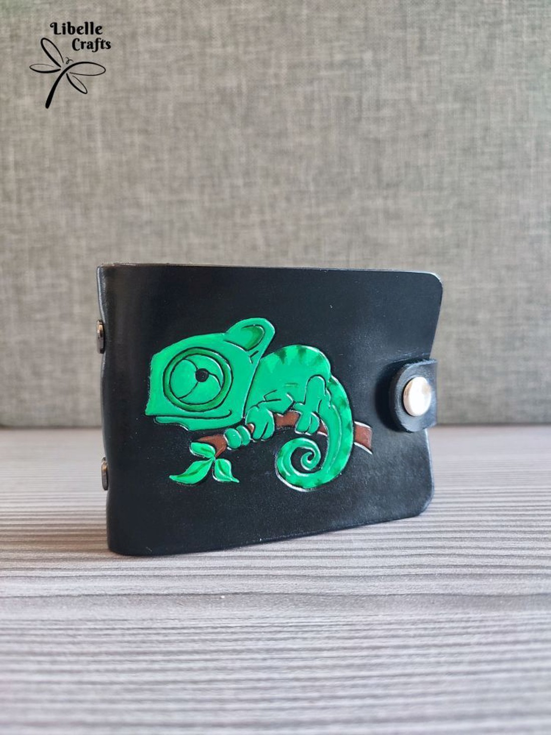 Kaméleonos igazolványtartó 2. - táska & tok - pénztárca & más tok - kártyatartó & irattartó - Meska.hu