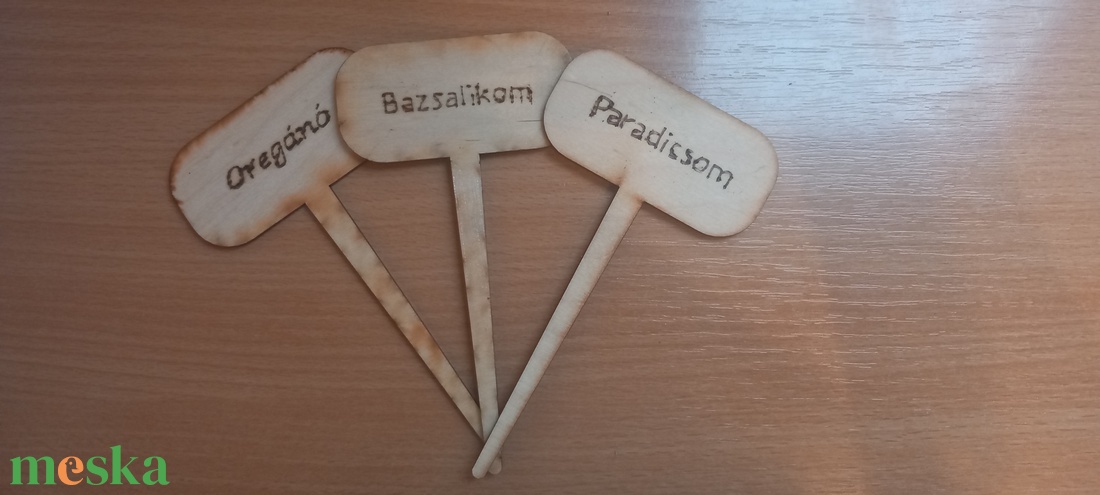 Fűszerjelölő tábla - otthon & életmód - ház & kert - növény & veteményes - Meska.hu