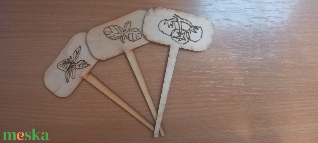 Fűszerjelölő tábla - otthon & életmód - ház & kert - növény & veteményes - Meska.hu