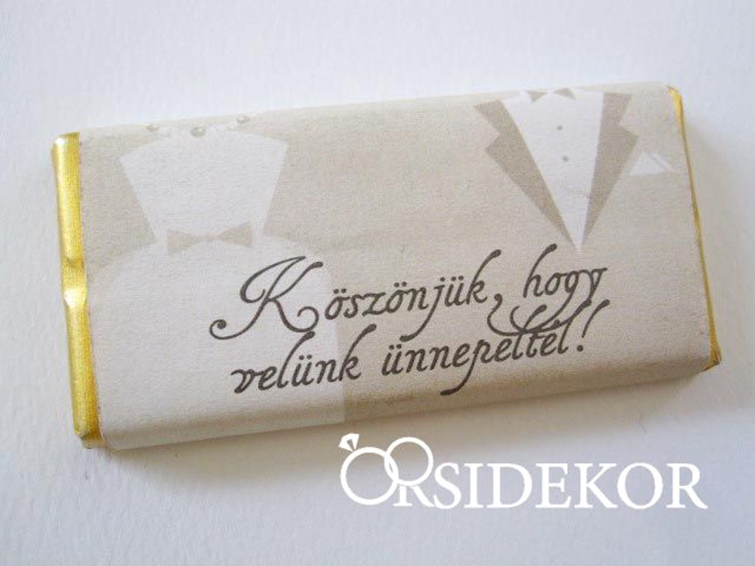 Köszönetajándék csoki modern mintával - esküvő - emlék & ajándék - köszönőajándék - Meska.hu Köszönetajándék csoki modern mintával - esküvő - emlék & ajándék - köszönőajándék - Meska.hu