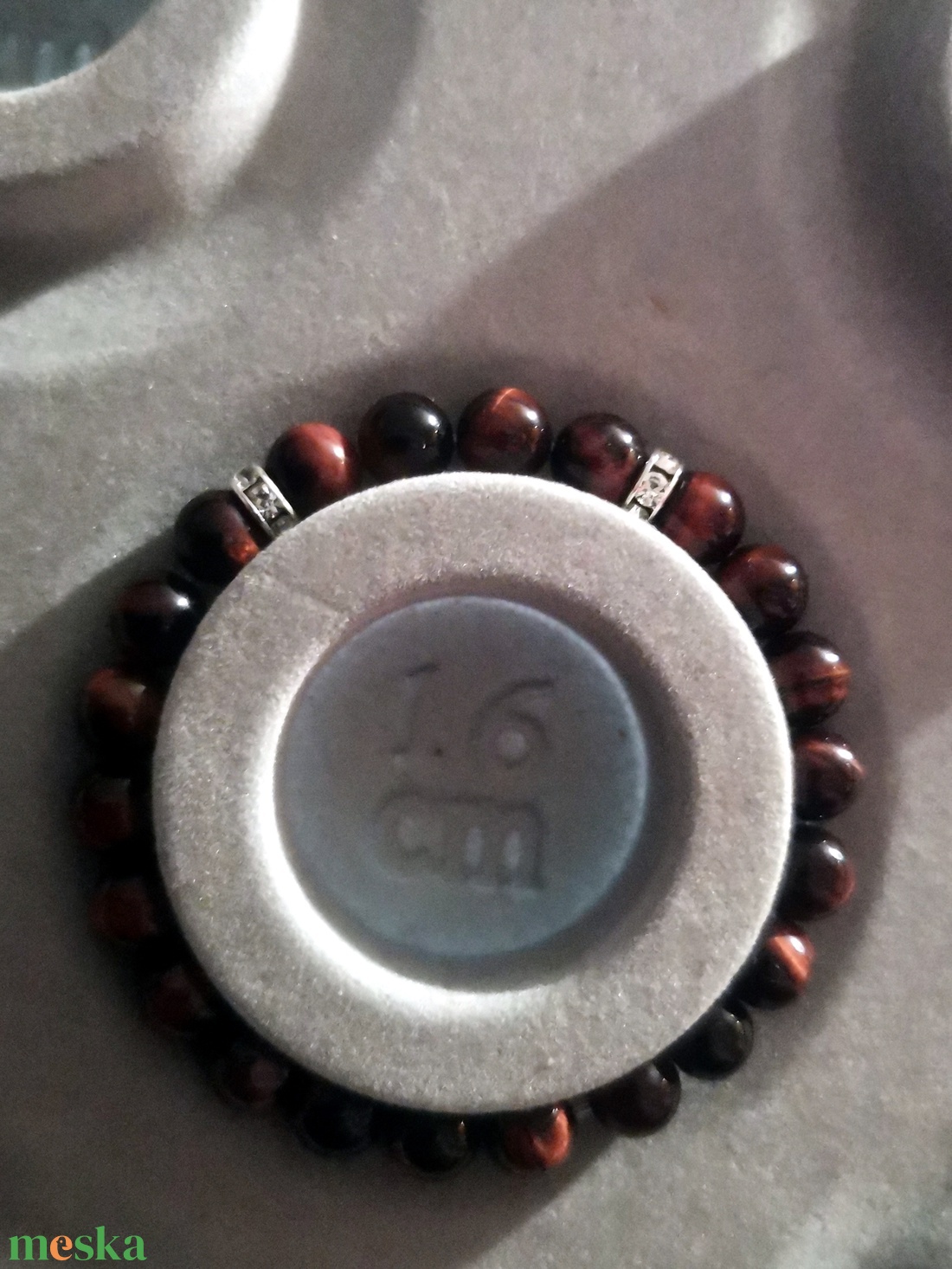 Macskaszem ásvány karkötő!  - ékszer - karkötő - ásványkarkötő - Meska.hu