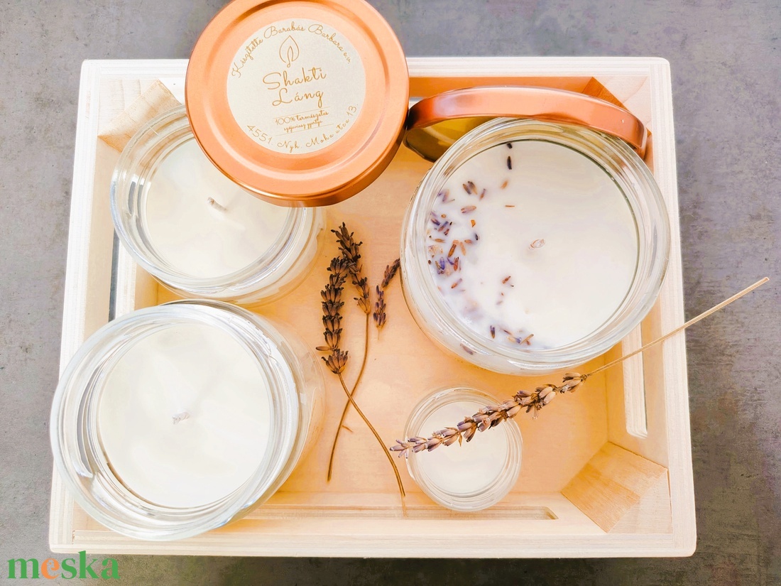 Levendulamező - Levendula illata - otthon & életmód - gyertya, illat, aroma - gyertya - Meska.hu