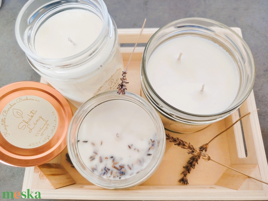 Levendulamező - Levendula illata - otthon & életmód - gyertya, illat, aroma - gyertya - Meska.hu
