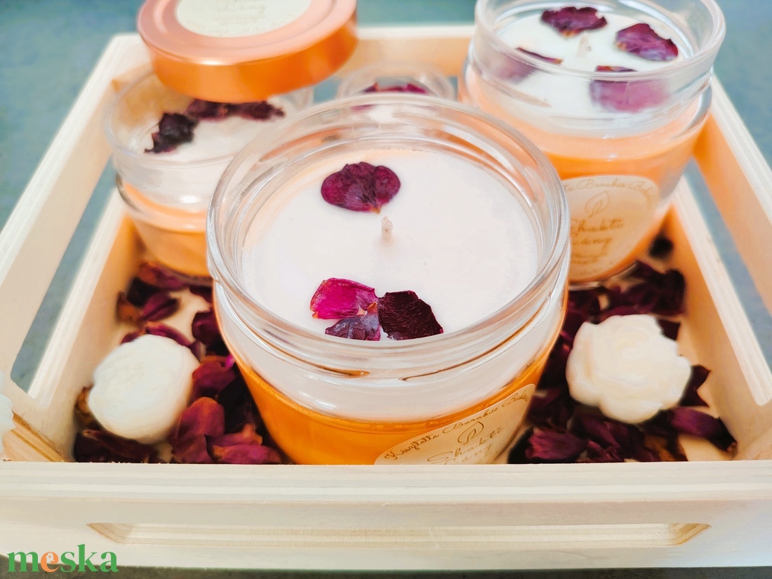 Nőiség - Rózsa illata - otthon & életmód - gyertya, illat, aroma - gyertya - Meska.hu