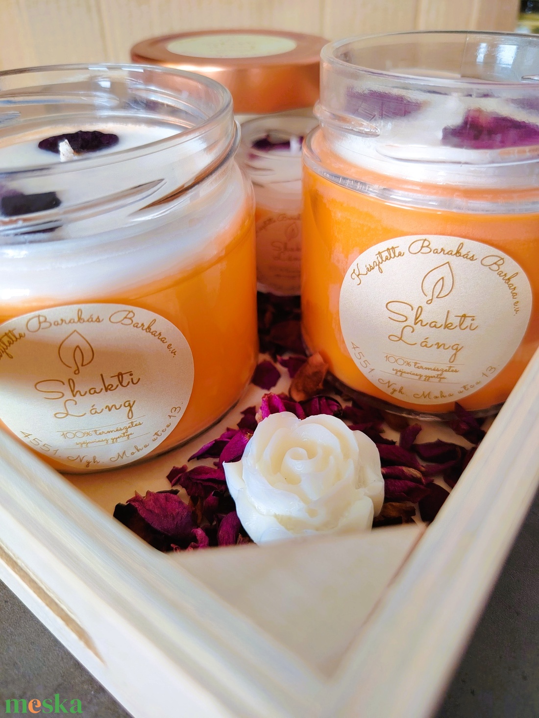 Nőiség - Rózsa illata - otthon & életmód - gyertya, illat, aroma - gyertya - Meska.hu